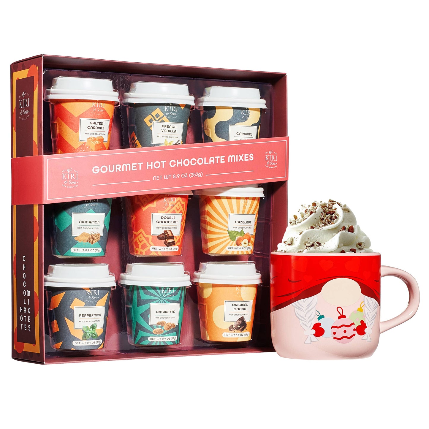 Mini Cup Hot Chocolates (Set of 9)