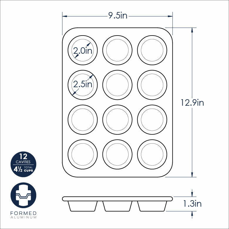 Muffin Pan (12 Cup)
