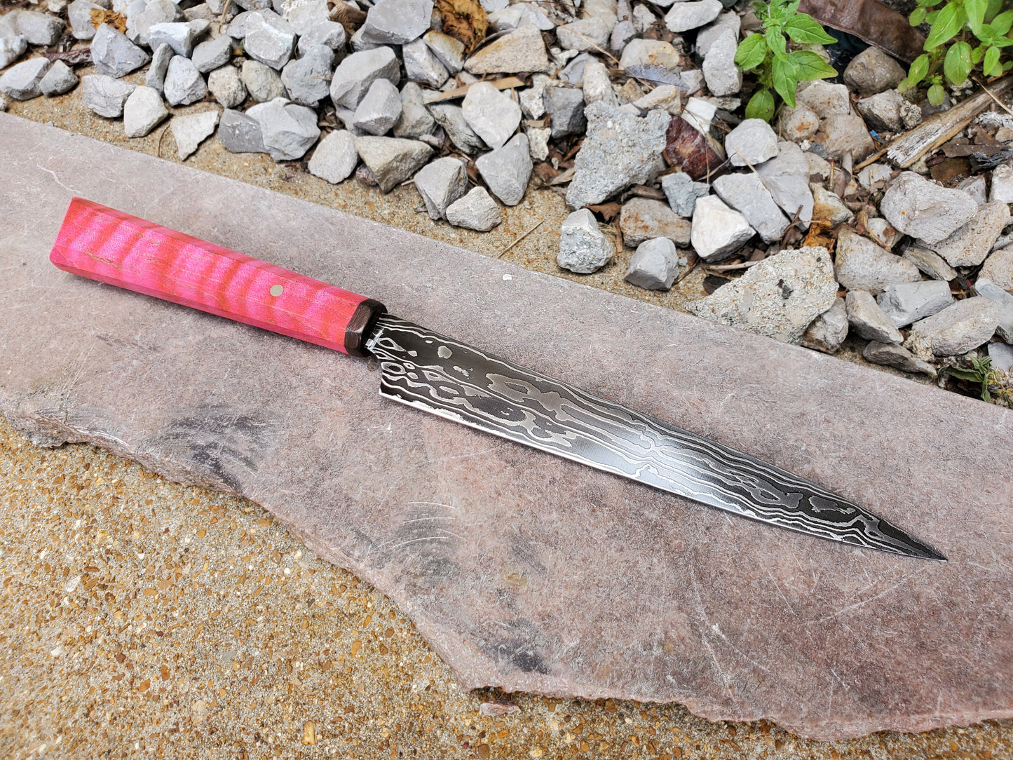 NHB Custom Knife - 6.5 inch - Strawberry