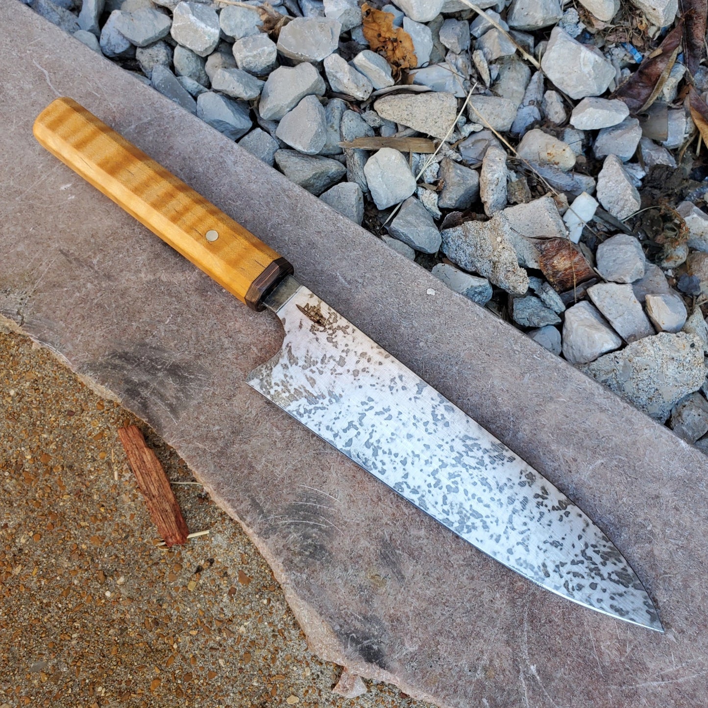 NHB Custom Knife - 6 inch - Caramel