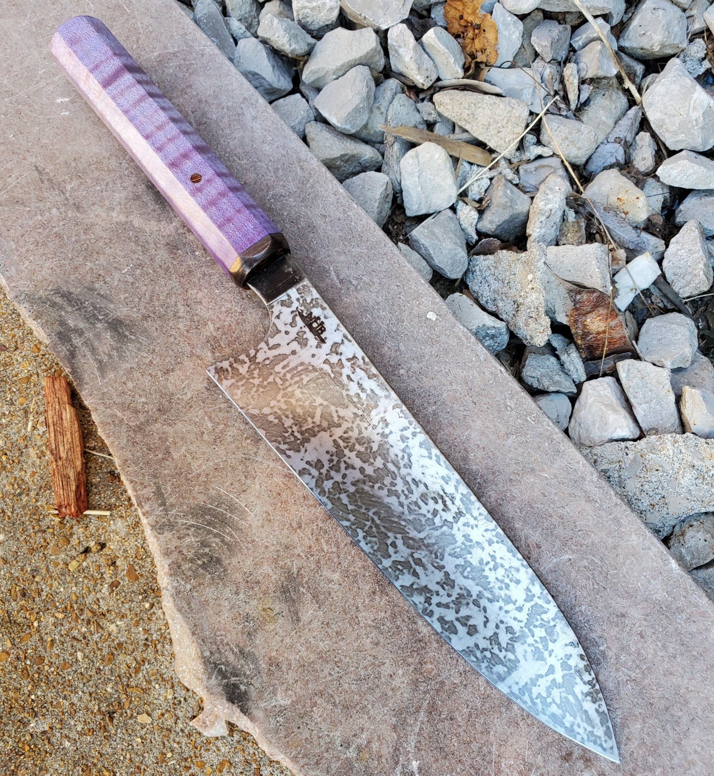 NHB Custom Knife - 6 inch - Grape