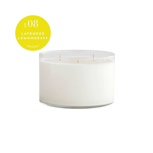 Our 3-wick candles are long-burning, highly fragrant and will not disappoint! Not only does this large candle add ambient light into the room but it will also supercharge your space with fragrance. This candle will burn for approximately 80 hours.