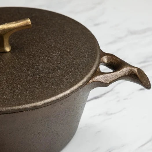 Cast Iron Dutch Oven with Lid - 3.5 Qt