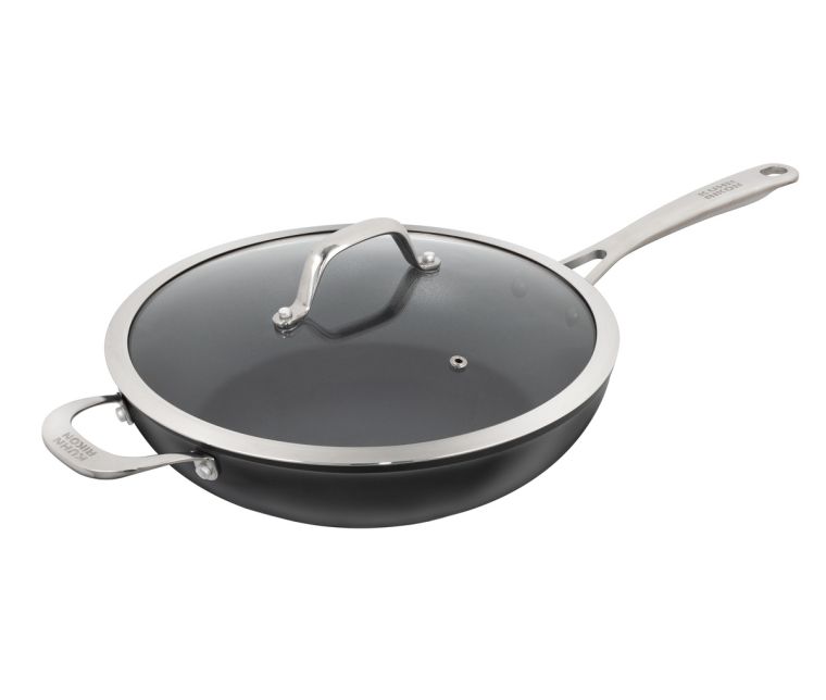 Easy Pro Saute Pan with Helper Hands - 12”