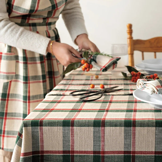 Apron - Noel Plaid