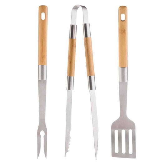 Bamboo Grilling Tools Set