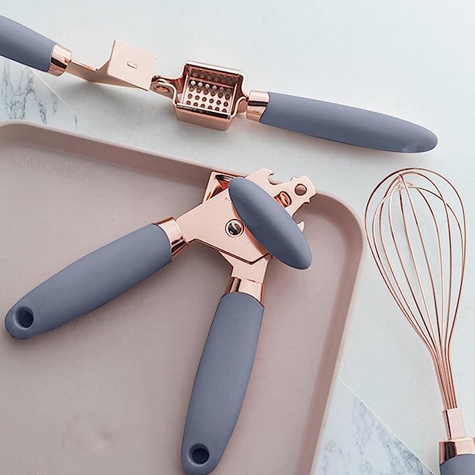 Rose Gold Gadget Set (7 Piece Set) - Gray