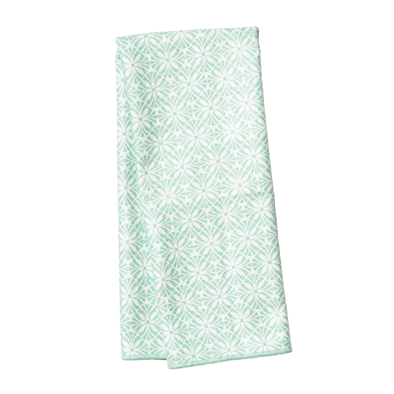 Anywhere Towel - Reversible - Cherry Blossom: Meadow Green