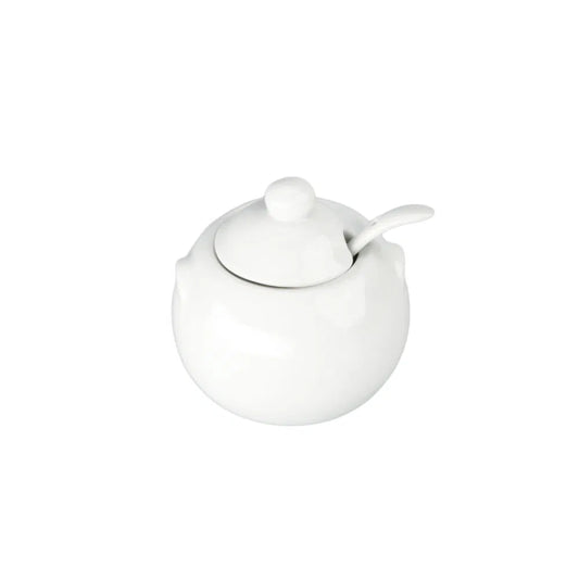 Belly Sugar Bowl with Spoon