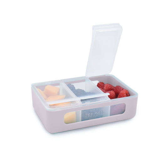 3 Compartment Snackle Box - Wisteria