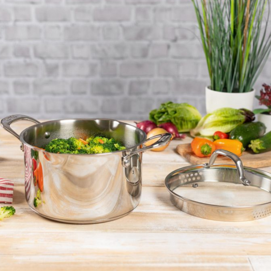 Allround Stainless Steel Plus Pot - 3.7 Liter