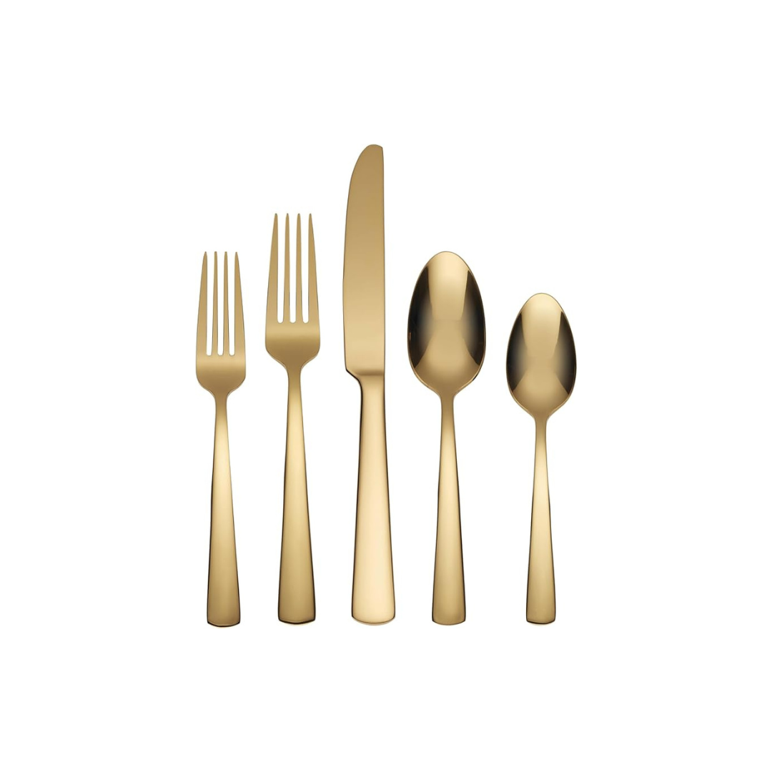 Aptitude Gold Flatware (20 Piece Set)