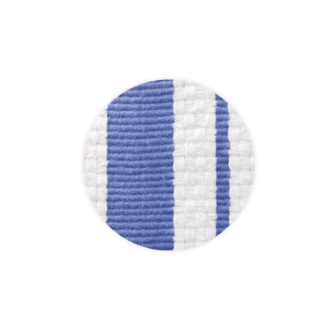 Basket Weave Cloth (Set of 2) - Seaside Blue