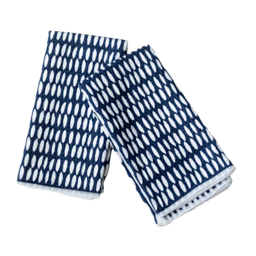Introducing our Biggie - the ultimate superhero of reusable napkins and prep towels! Crafted with top-notch fabric, these generously sized, wrinkle-resistant, absorbent, and soft cloths are perfect for both dining and kitchen duties. And for even more style points, add them to your guest bathroom tray. Plus, not only are our Biggies eco-friendly and durable, but they also help you save money and reduce waste. Join the sustainability squad and make the switch to our Biggies today!