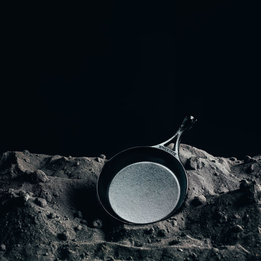 The Blacklock Triple Seasoned 7" Skillet honors the legacy of Joseph Lodge, who began his journey in 1863, and is the perfect companion for starting your day with a hearty breakfast.