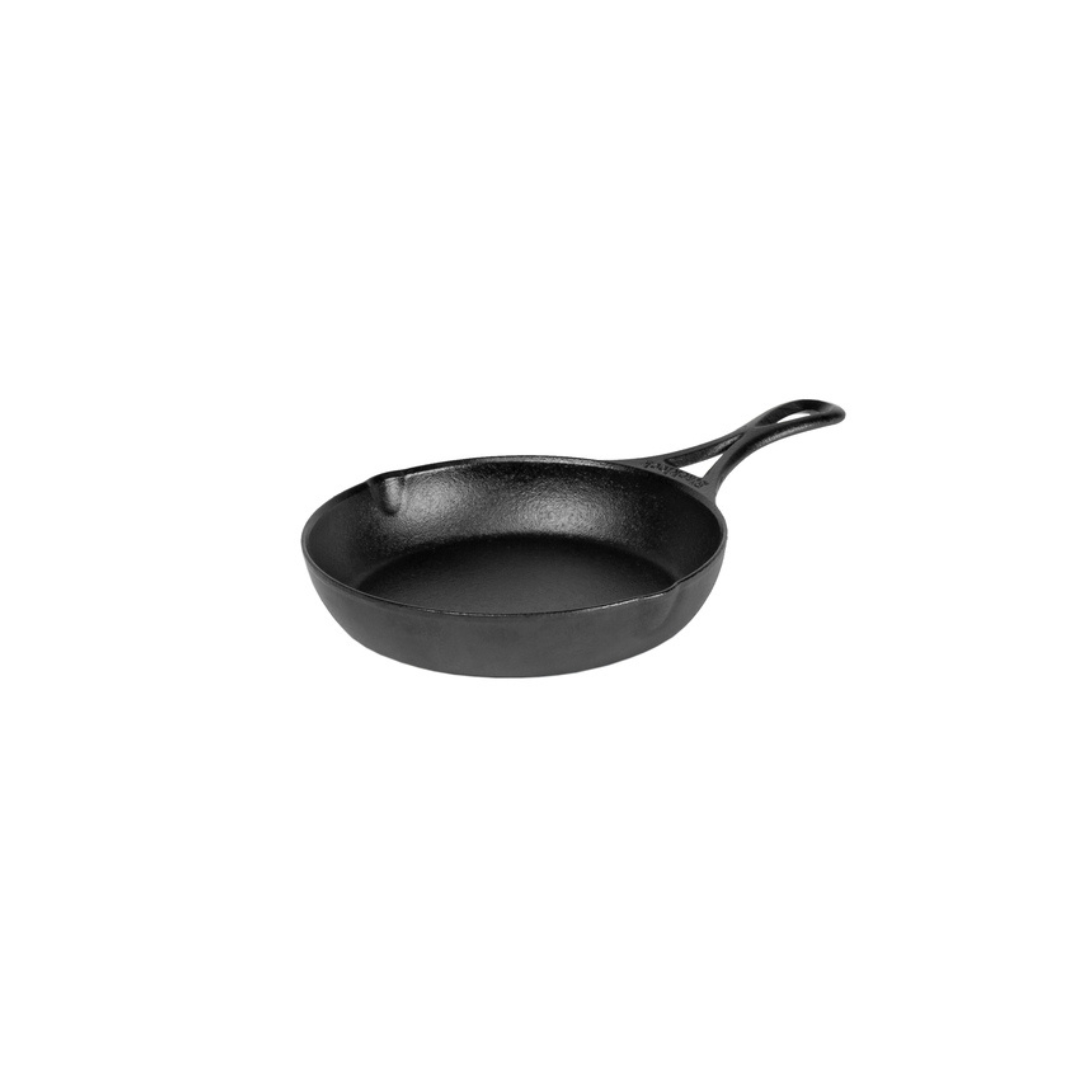 The Blacklock Triple Seasoned 7" Skillet honors the legacy of Joseph Lodge, who began his journey in 1863, and is the perfect companion for starting your day with a hearty breakfast.