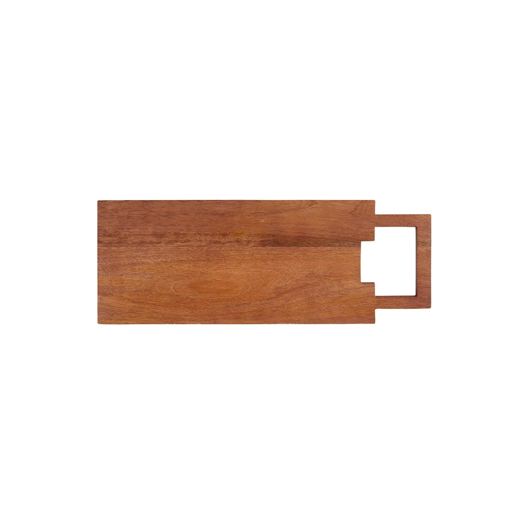 Present your favorite desserts and appetizers in style with our Charcuterie Board featuring a sleek black classic mango wood design and a convenient handle. Crafted for elegance and functionality, this board offers a sophisticated backdrop for showcasing an array of cheeses, meats, fruits, and more. Perfect for entertaining or daily use, it combines versatility with a modern aesthetic to elevate your dining experience.