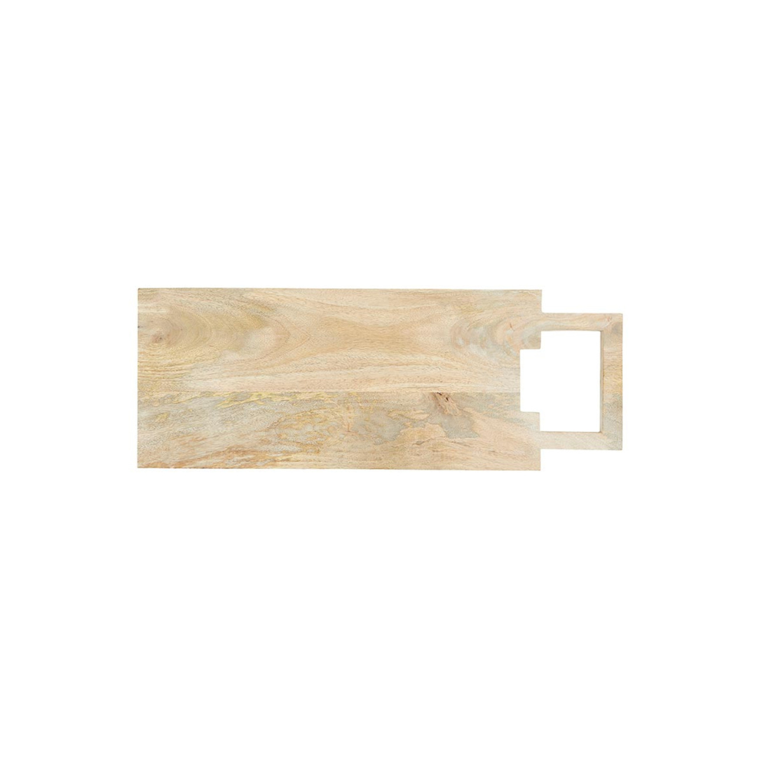 Present your favorite desserts and appetizers in style with our Charcuterie Board featuring a sleek natural whitewash classic mango wood design and a convenient handle. Crafted for elegance and functionality, this board offers a sophisticated backdrop for showcasing an array of cheeses, meats, fruits, and more. Perfect for entertaining or daily use, it combines versatility with a modern aesthetic to elevate your dining experience.