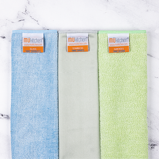 Tackle every mess with precision using our versatile microfiber cleaning cloths! Designed for tough cleaning jobs, these ultra-absorbent, quick-drying cloths feature specialized textures to handle a variety of surfaces with ease. From streak-free glass to spotless stainless steel and sparkling counters, each cloth is crafted for a specific cleaning purpose to make your chores effortless.