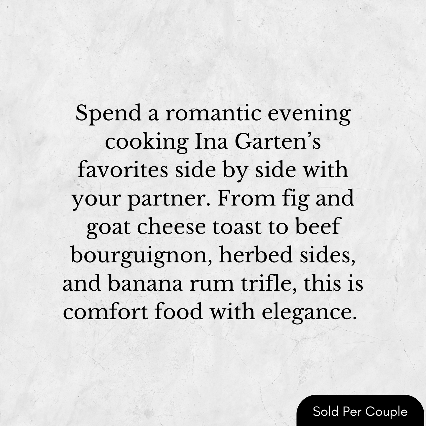 Date Night with Ina - Beef Bourguignon - 6 PM, Friday, December 5th, 2025