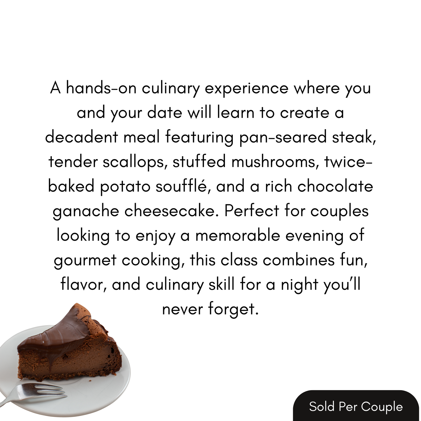 Ultimate Date Night - Surf & Turf - 6 PM, Friday, May 1st, 2026