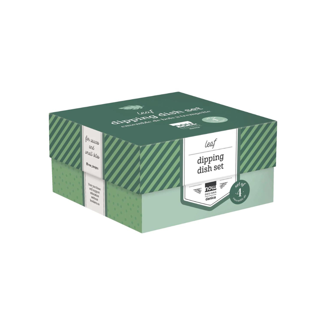 Dipping Dish (4 Piece Set) - Leaf