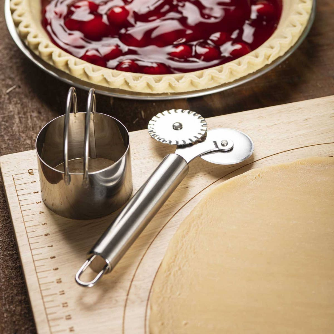 Table Craft brand double pastry cutter in stainless steel