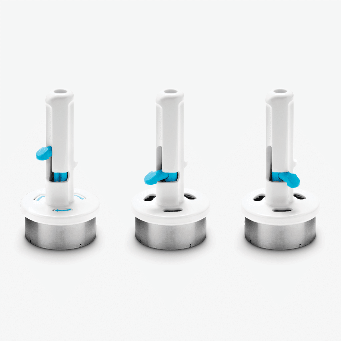 Icepo is the ice cream scoop that serves a perfect ½ cup portion and creates instant ice cream sandwiches. Icepo’s simple design sits comfortably in one hand and is easy to use. Just push Icepo into your ice cream, twist to cut your portion using Icepo’s stainless steel cutter and high-tensile wires, and eject onto your cookie for a no-prep treat.