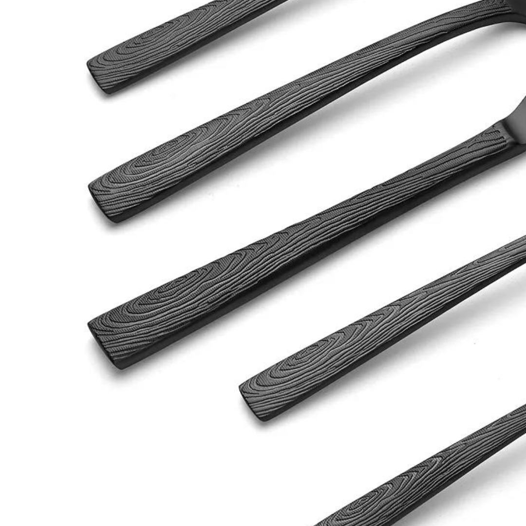 Elmcrest Midnight Flatware (20 Piece Set)