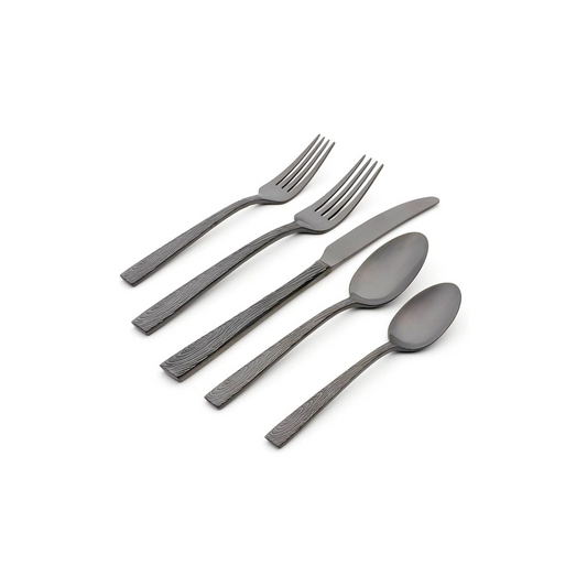 Elmcrest Midnight Flatware (20 Piece Set)