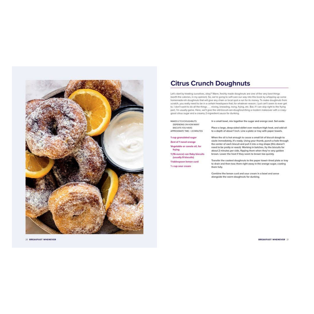 Homemade-ish is a sassy, no-guilt cookbook, with more than 100 quick-and-easy recipes, that support busy folks wanting to provide healthy home-cooked meals to their family. Creating and enjoying home-cooked food is time well spent, but sometimes we’re busy—almost too busy—to be bothered with the task of cooking, with the work of it all.