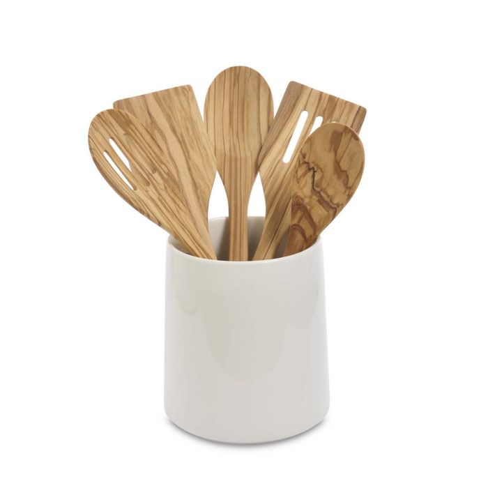 Italian Olivewood Slotted Spoon - 12"