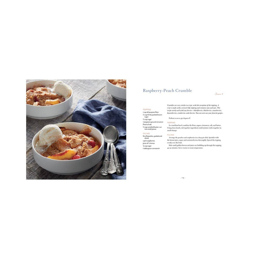 Chef Belinda Smith-Sullivan, granddaughter of Mississippi sharecroppers, is the go-to resource for everything peaches. Not only does she provide perfect peach recipes, but she also has information about the variety of peaches, history, growing and growers, as well as festivals. There are approximately 70 recipes for breads, breakfasts, appetizers, soups and salads, entrees, desserts, peach pies, sauces, preserves and condiments, and drinks in this beautifully photographed cookbook.