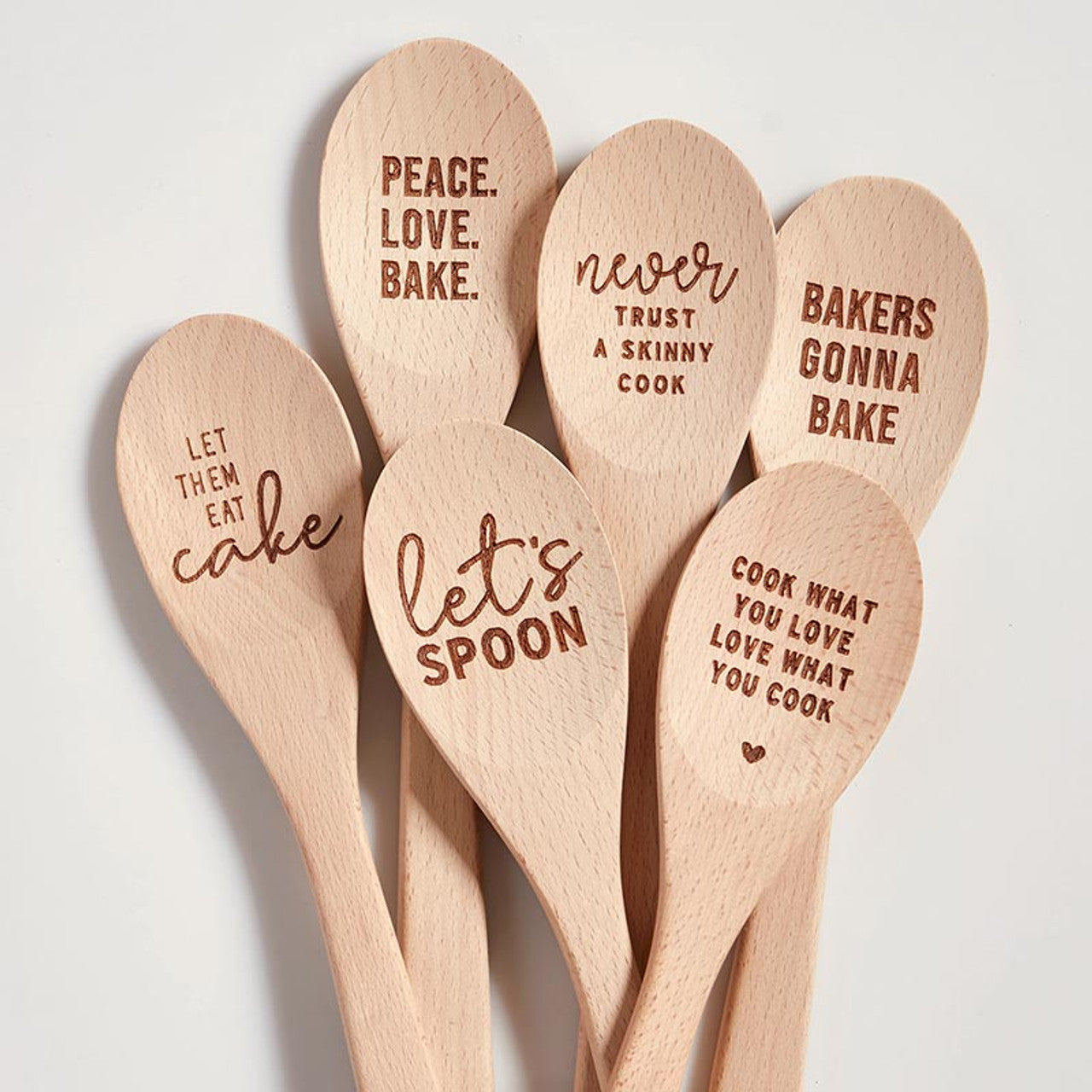Add a dash of fun to your kitchen with our Cooking Spoon, designed to stir up your culinary creativity with delightful phrases! Perfect for both cooking and baking, these cute spoons not only bring a smile to your face but also inspire you to whip up your favorite recipes with joy. Durable and stylish, they make a charming addition to any kitchen and a great gift for your favorite home chef.
