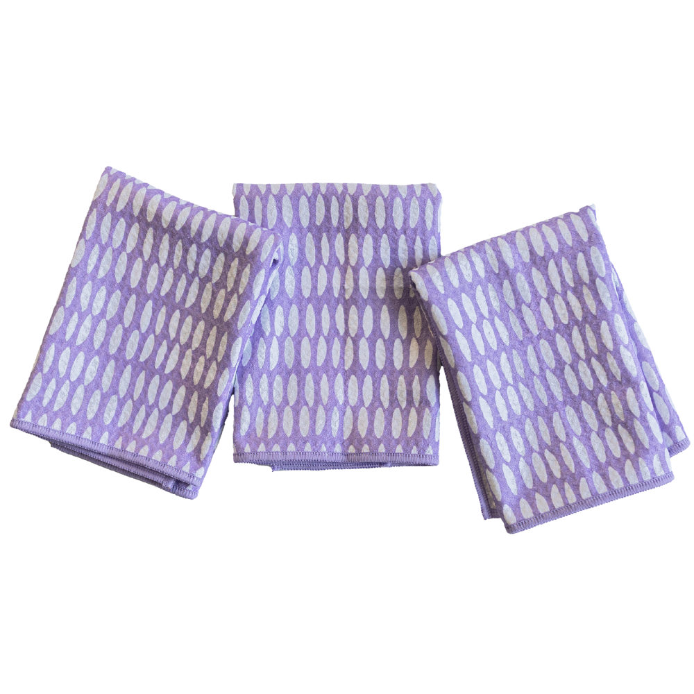 Designed to replace paper towels in the kitchen, serve as casual napkins, or double as soft, reusable washcloths, these towels are ultra-absorbent, quick-drying, and made from sustainable recycled materials. They’re kind to your home, the planet, and your everyday routine.