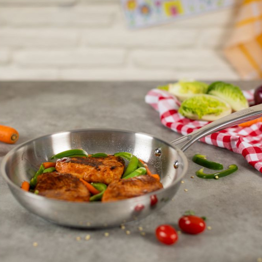 Allround Stainless-Steel Frying Pan - 11"