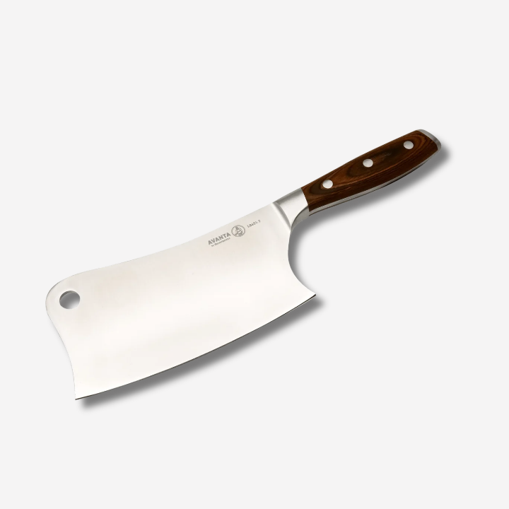 Avanta Pakkawood Heavy Cleaver - 7"