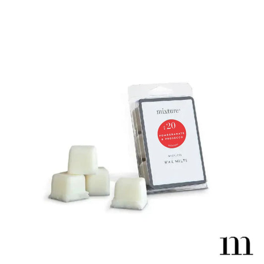 Our soy candle in wick-less form. Mixture Melts are for anywhere a candle cannot be used. Provides hours and hours of pure pleasure, second person not required – just add melter! Six (6) squares per container, soy blend. Each package provides approximately 30 hours of fragrance.