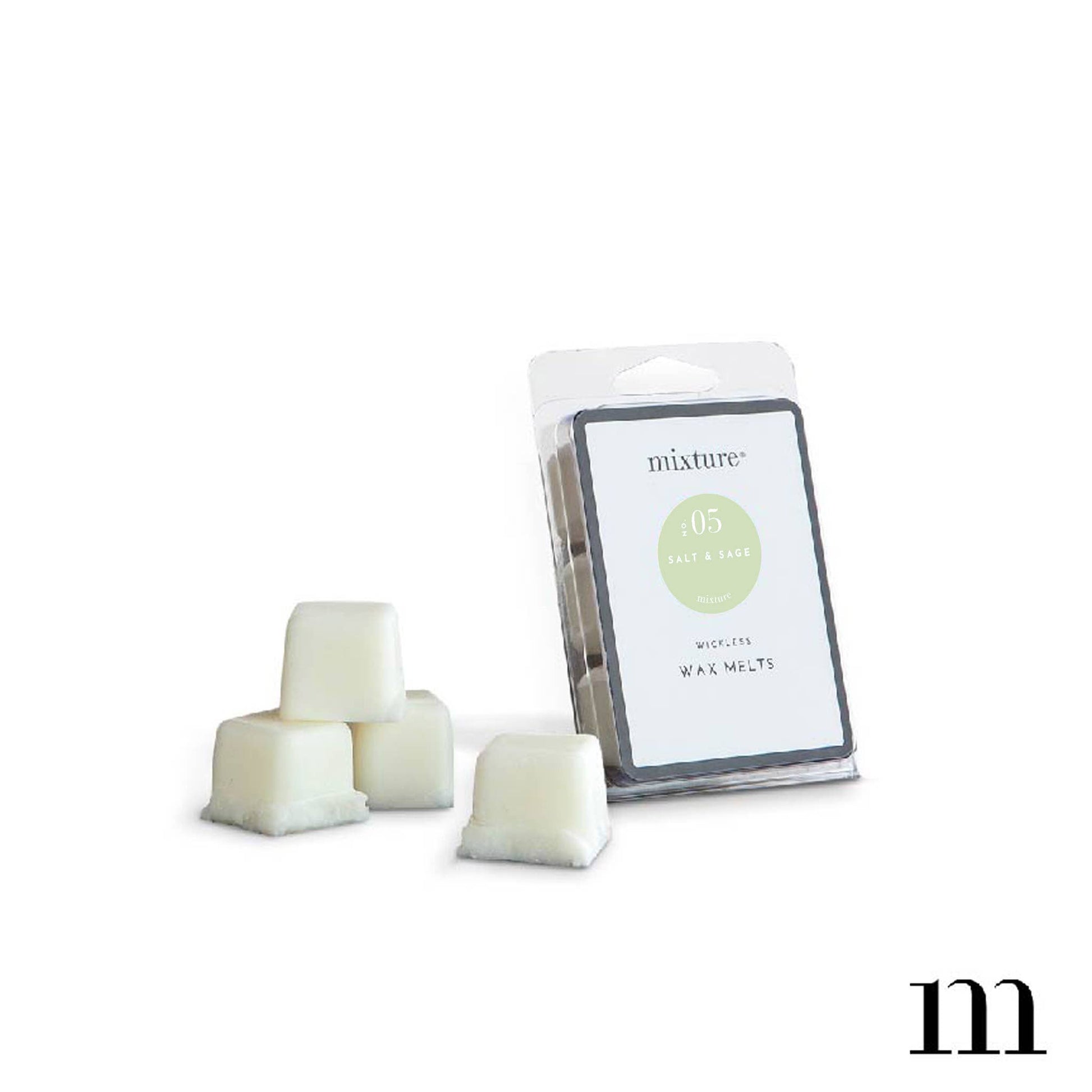 Our soy candle in wick-less form. Mixture Melts are for anywhere a candle cannot be used. Provides hours and hours of pure pleasure, second person not required – just add melter! Six (6) squares per container, soy blend. Each package provides approximately 30 hours of fragrance.