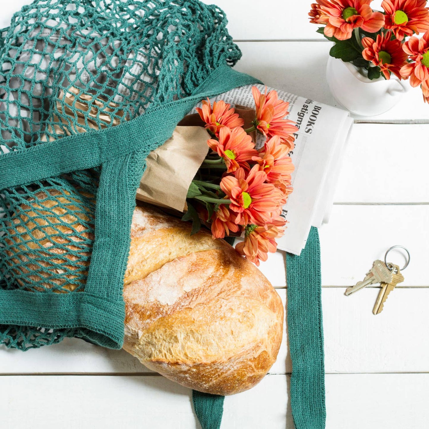 Net Shopping Bag - Le Marche Pine
