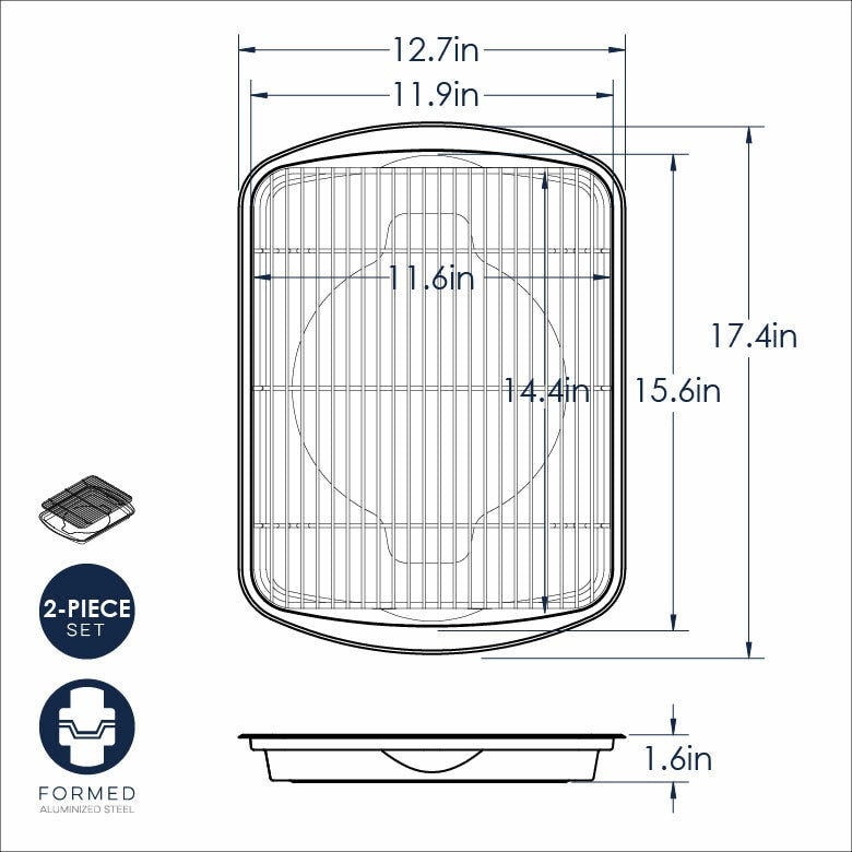 Oven Crisper Baking Sheet