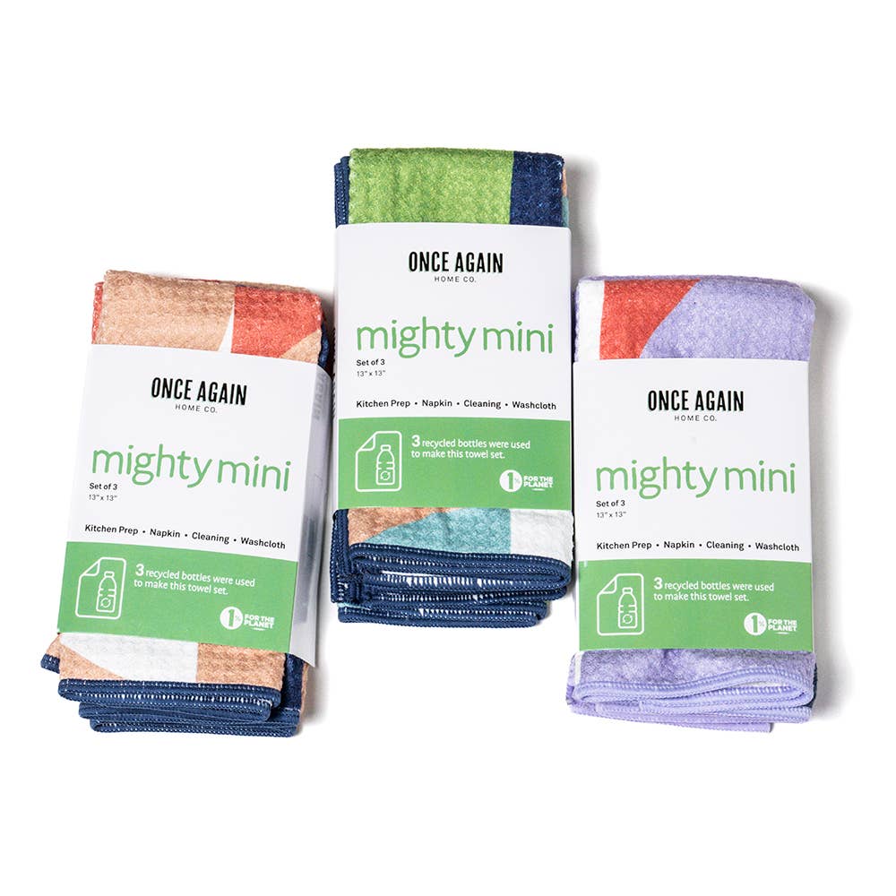 Crafted from sustainably produced recycled materials, these towels absorb up to 7 times their weight in water, dry quickly, and maintain their beauty through repeated washes. With a set of 3, you’ll always have a fresh, modern tool ready to tackle any mess.