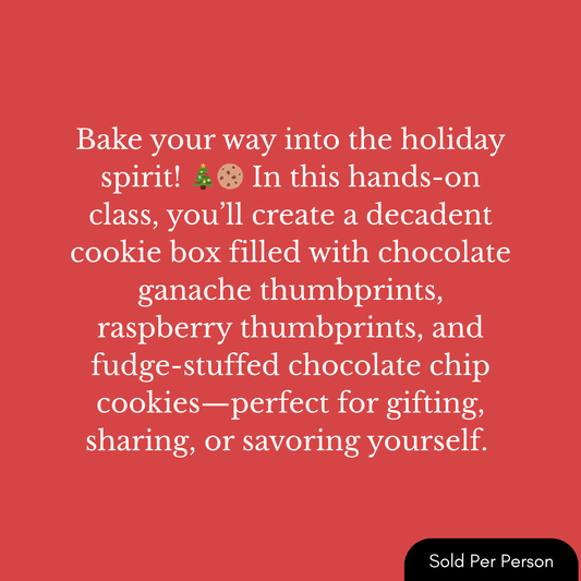 Winter Holiday Cookie Box - 3 PM, Saturday, December 20th, 2025