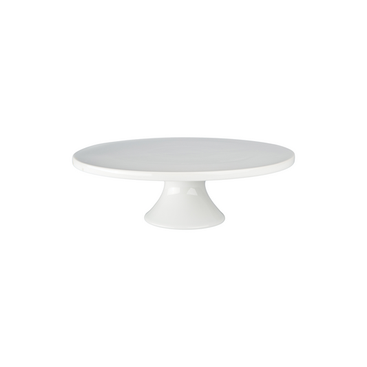 Elevate your table setting with the BIA Cordon Bleu Porcelain Round Tall Cake Stand in classic white design. This stand is perfect for showcasing your delicious baked creations with its clean lines and simple shape. Ideal for both casual and fine dining, as well as buffet-style entertaining or special occasions.