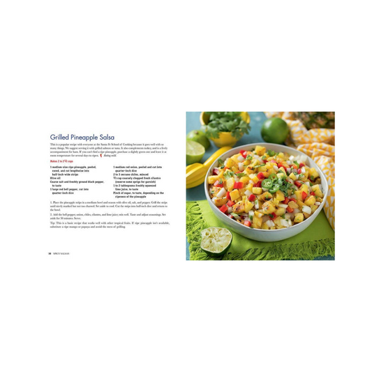 Enjoy over 50 recipes from familiar classics like Roasted Tomato Salsa and Pork Carnitas Tacos to fresh takes such as Creamy Chicken and Almond Tacos, Grapefruit-Orange Salsa, Tomatillo-Papaya Salsa, and Apple Pie Tacos.