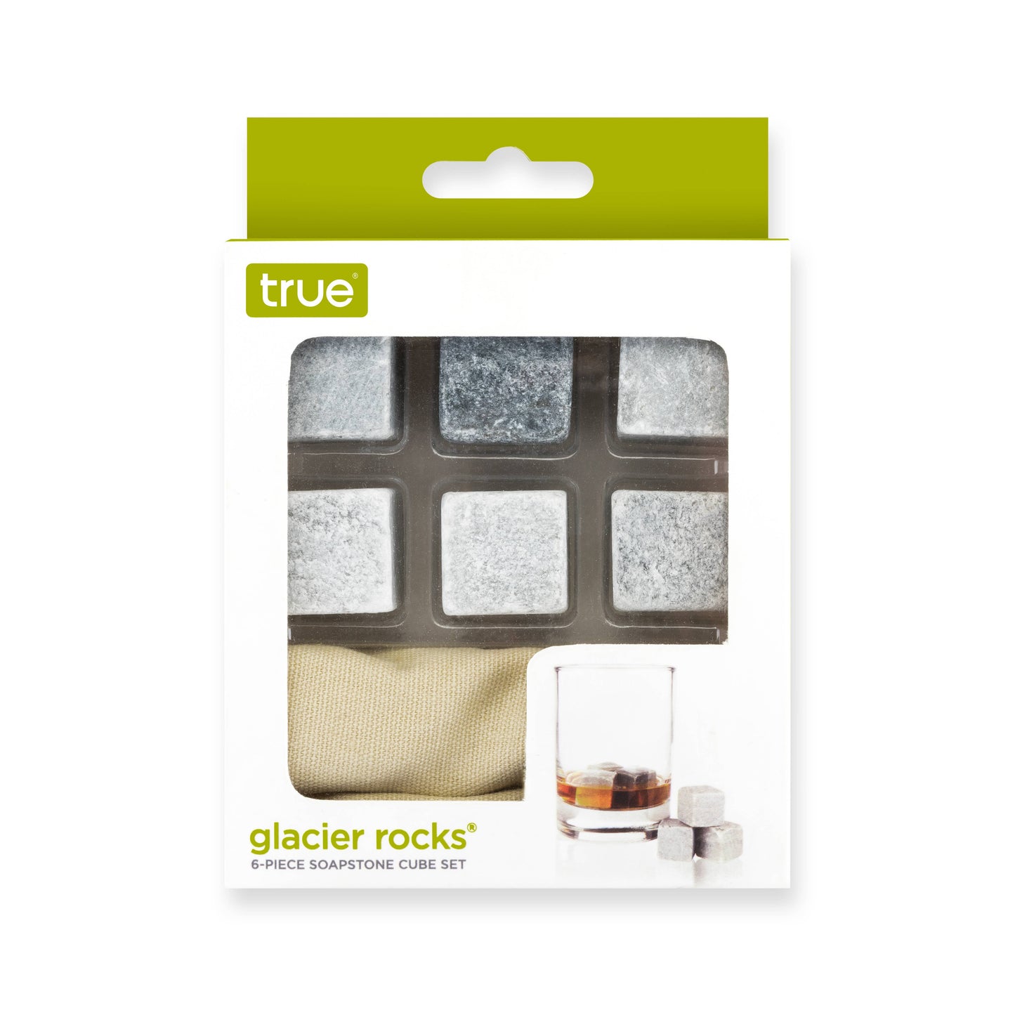 These reusable, eco-friendly cubes chill your drink evenly, preserving its integrity and enhancing your sipping experience. The smooth soapstone stays cold longer, won’t scratch your glassware, and ensures that your spirits stay neat and undiluted.