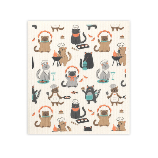 Sponge Cloth - Culinary Cats