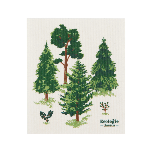 Swedish Sponge Cloth - Woodland