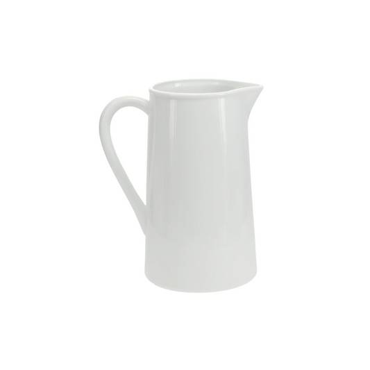 Pour your favorite lemonade, juice or Sangria from this elegant 2.5 quarter straight sided pitcher. Use it for a beautiful floral bouquet to set on your table. Or even use it for sauces and gravy. Perfect for indoors or outside, this will definitely make a statement on your table.