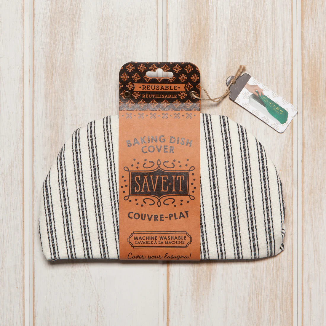 Bowl Covers (2 Piece Set) - Ticking Stripes